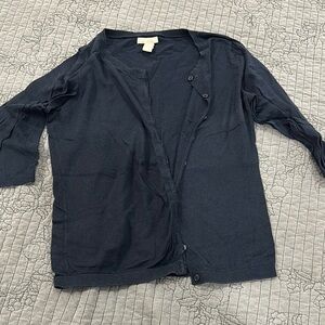 Navy Blue Cardigan